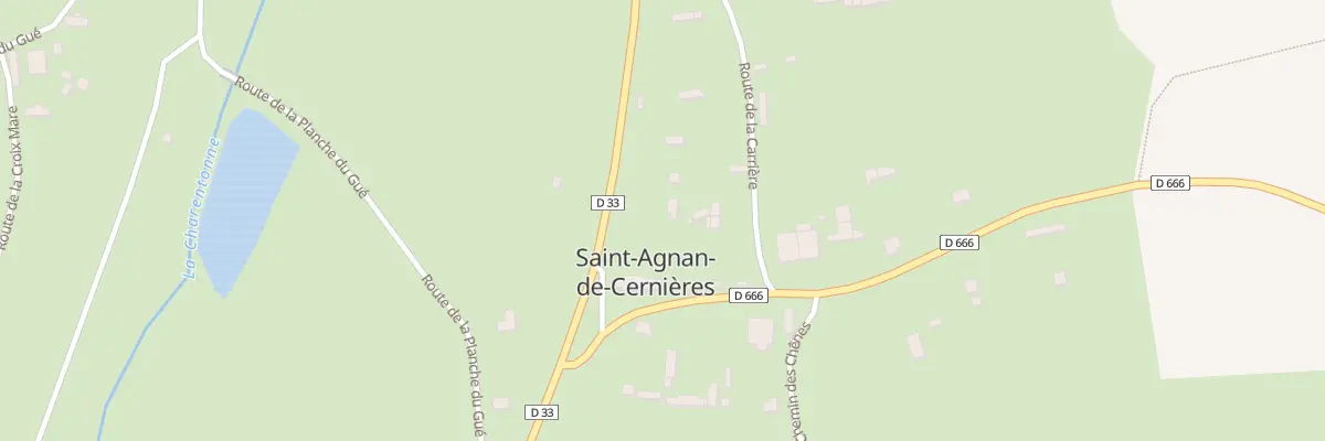 Plan du 47 Rte de la Carriere à Saint-Agnan-de-Cernières