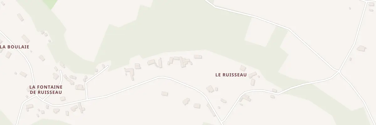 Plan du 5233 Le Ruisseau à Marçon