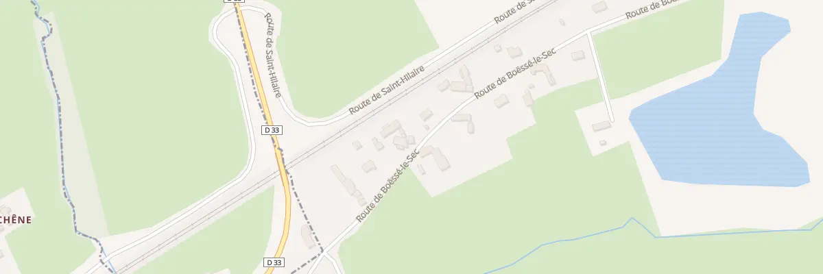 Plan du 9 Rte de Boëssé-le-sec à Beillé