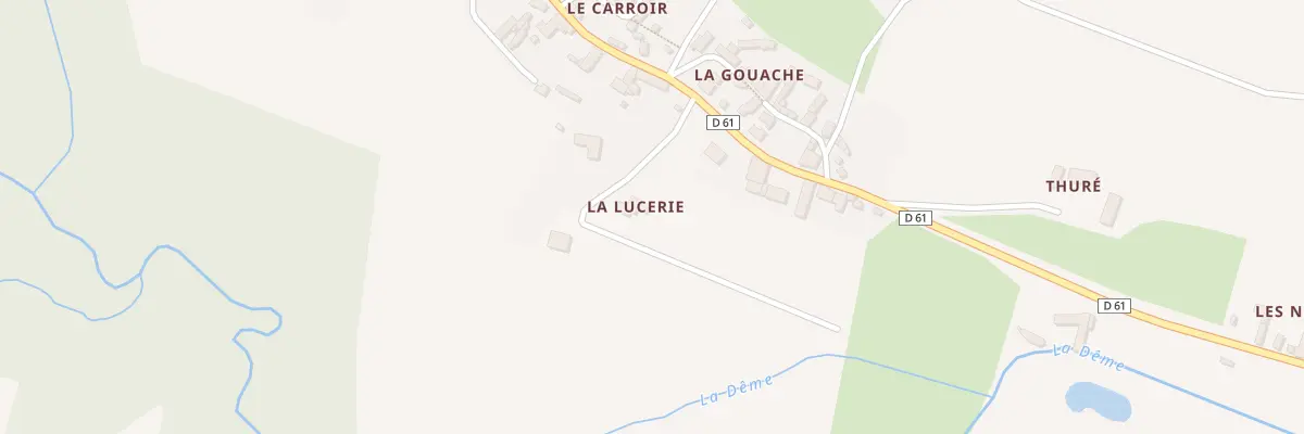 Plan du 5982 La Lucerie à Marçon