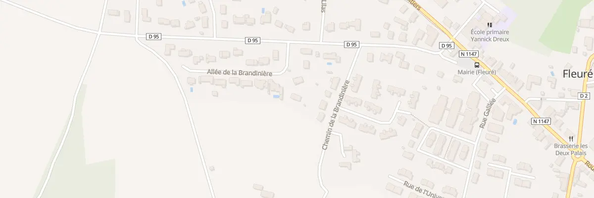Plan du 5A All de la Brandinière à Fleuré
