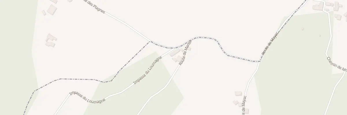 Plan du 267 Rte de Martel à Grignols