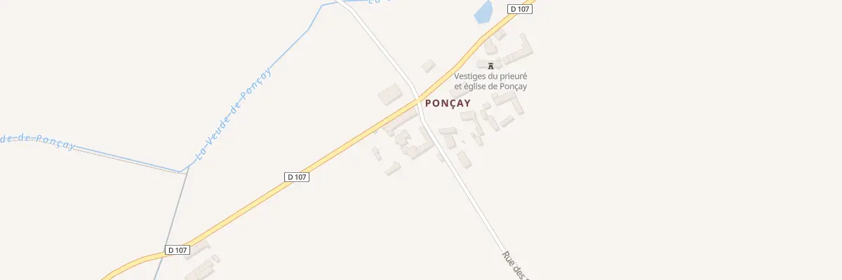 Plan du 4 Rue des Gapiaux à Pussigny