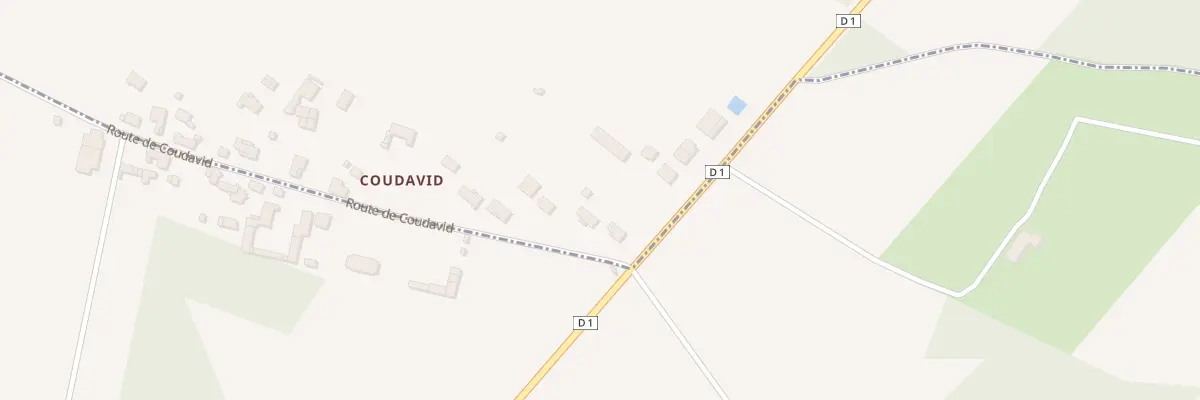 Plan du 12 Rte de Coudavid à Lavoux