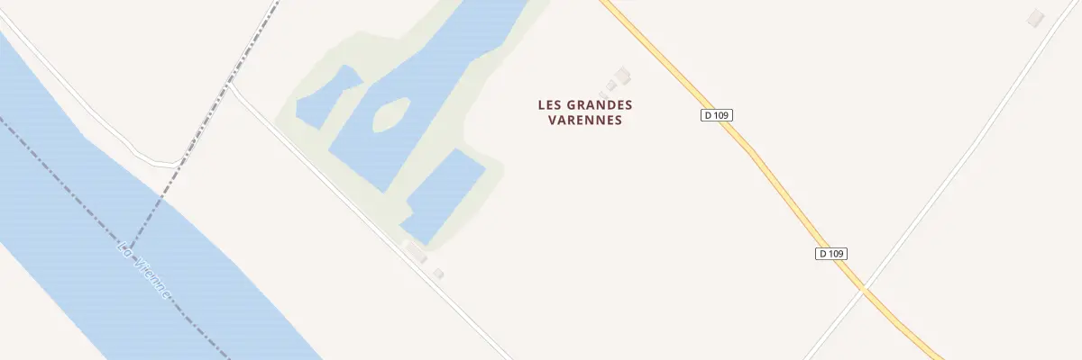 Plan du 289 Les Grandes Varennes à Pouzay