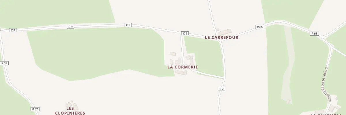 Plan du 5235 La Cormerie à Saint-Vincent-du-Lorouër