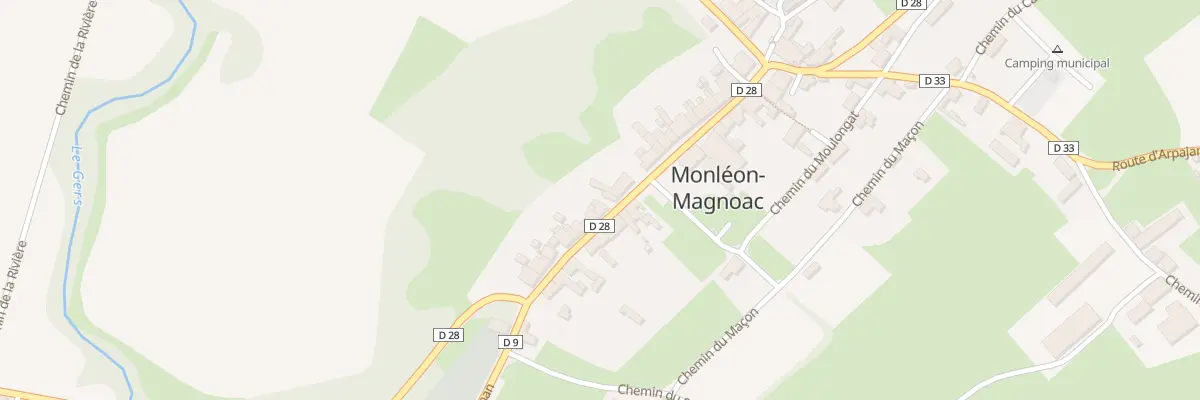 Plan du 24 Rue Principale à Monléon-Magnoac