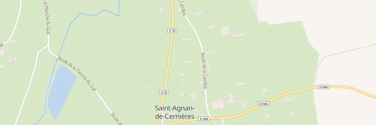 Plan du 866 Rte de la Charentonne à Saint-Agnan-de-Cernières