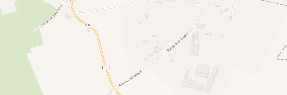 Plan du 36 Le Petit Mesnil à Duranville