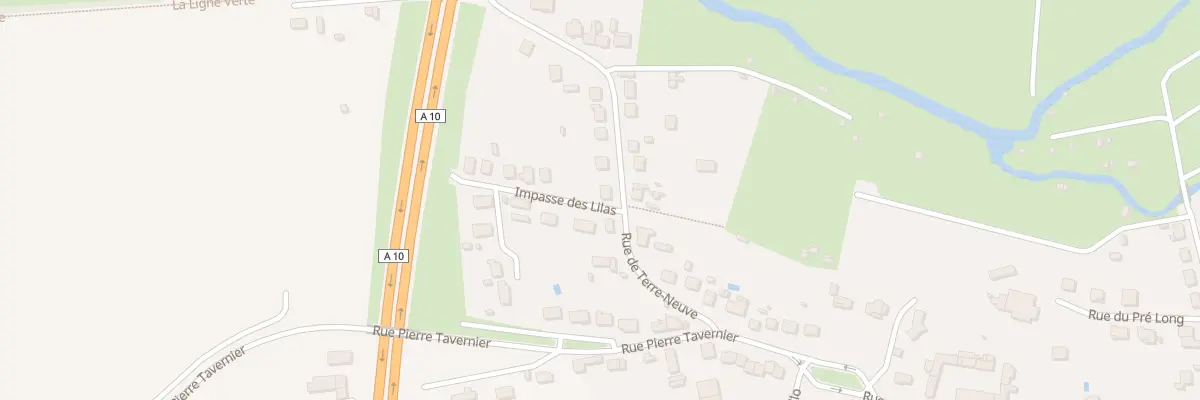 Plan du 9 Rue de Terre Neuve à Châtellerault