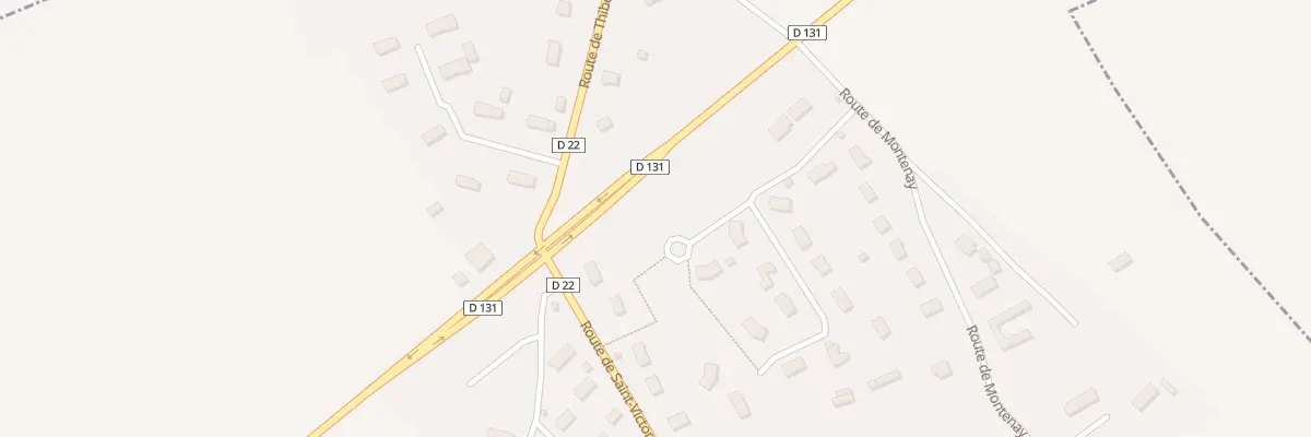 Plan du 14 Imp Leneuf de Montenay à Saint-Victor-de-Chrétienville