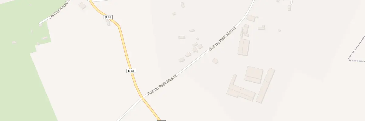 Plan du 16 Rue du Petit Mesnil à Duranville