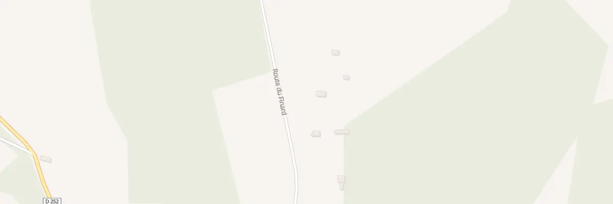 Plan du 510 Rte du Finard à Beaufai