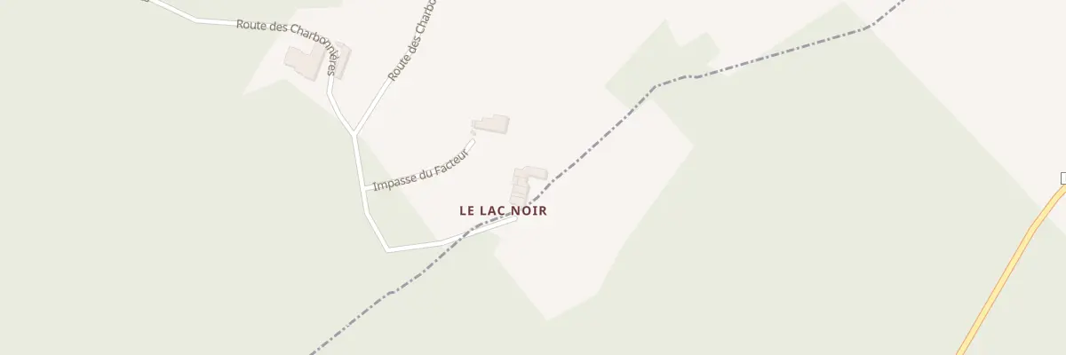 Plan du 52 Le Lac Noir à Hautefaye