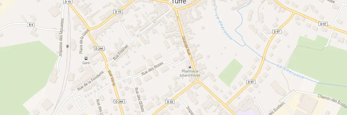 Plan du 4 Rue des Roses à Tuffé Val de la Chéronne