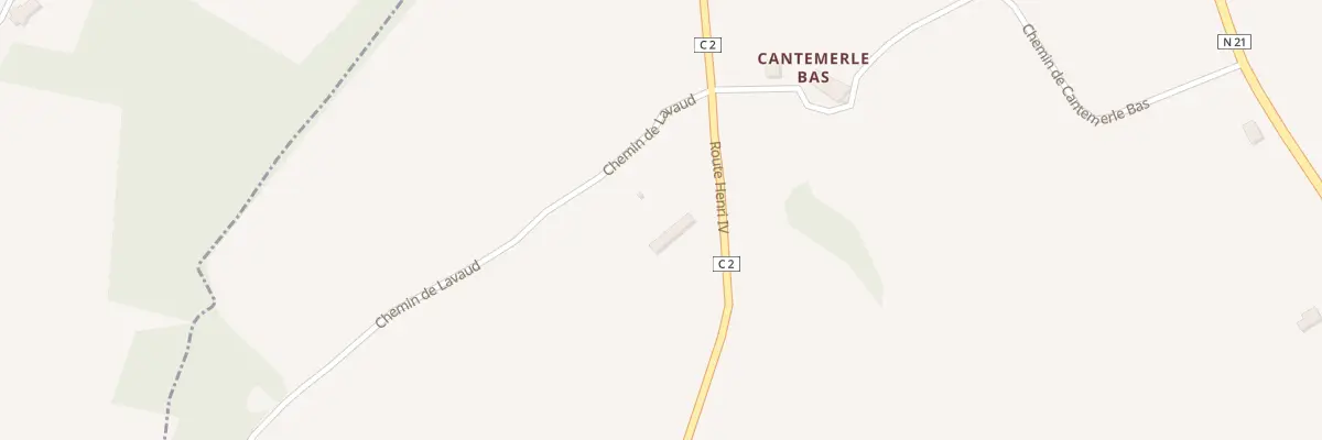 Plan du 430 Rte Henri IV à Colombier