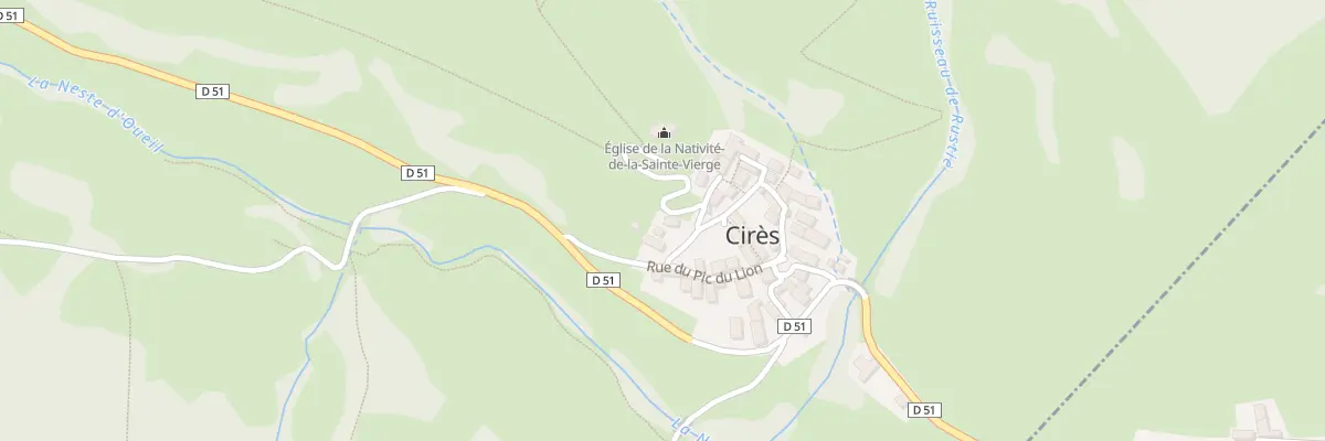 Plan du 18 Le Village à Cirès