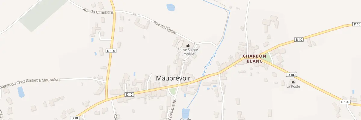 Plan du 7 Rue de l’Eglise à Mauprévoir