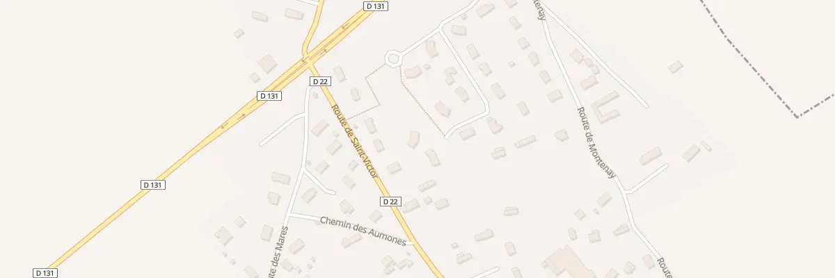 Plan du 21 Imp Leneuf de Montenay à Saint-Victor-de-Chrétienville