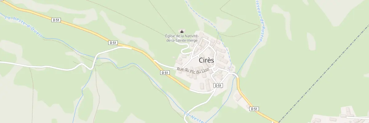 Plan du 18A Le Village à Cirès