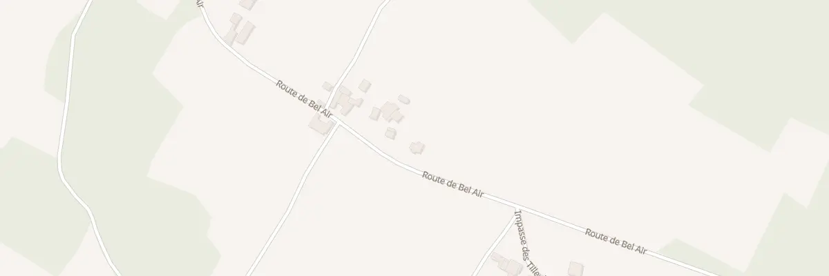 Plan du 1521 Rte de Bel Air à Hautefaye