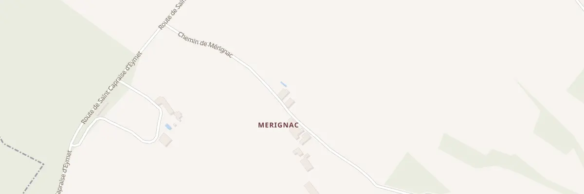 Plan du 4 Merignac à Saint-Perdoux