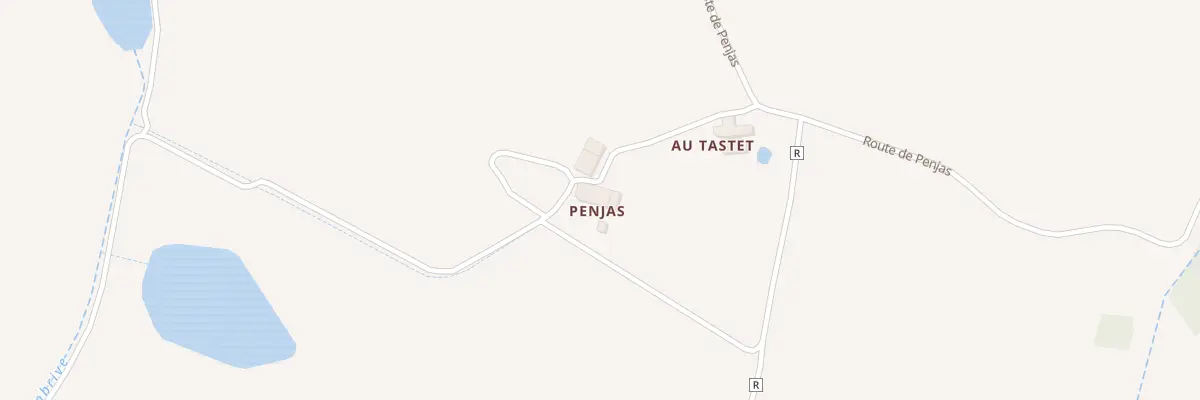 Plan du 755 Rte de Penjas à Marsolan