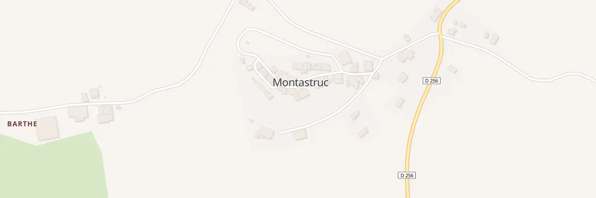 Plan du 23 Rue du Bourg à Montastruc