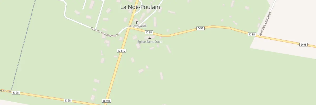 Plan du 22 Rue des Mierres à La Noë-Poulain