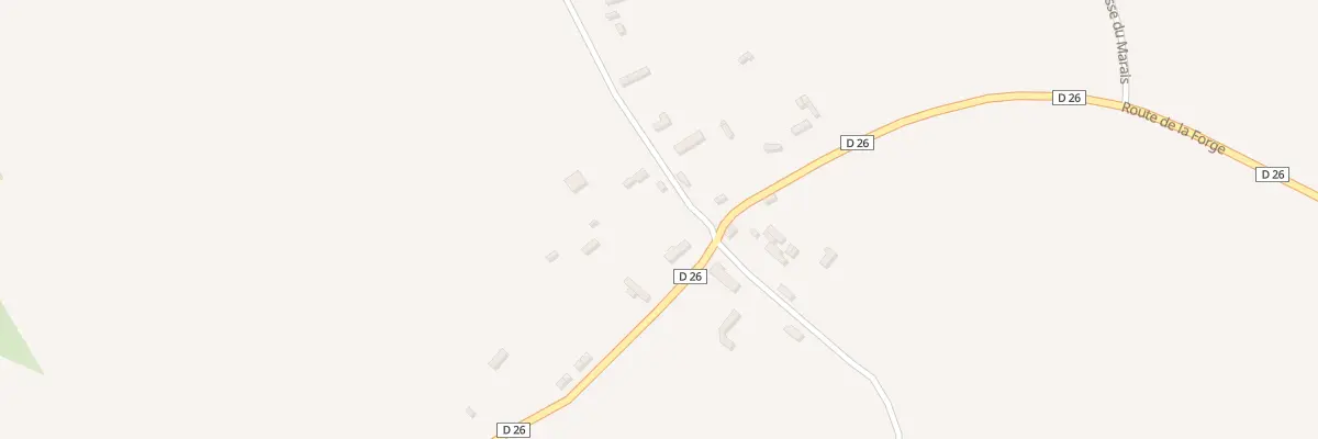 Plan du 10 Le Marais au Favril