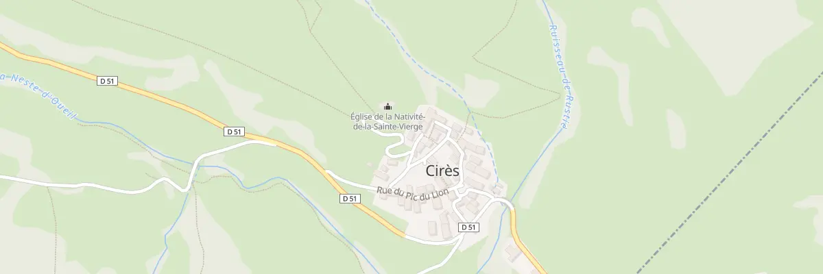 Plan du 4 Le Village à Cirès
