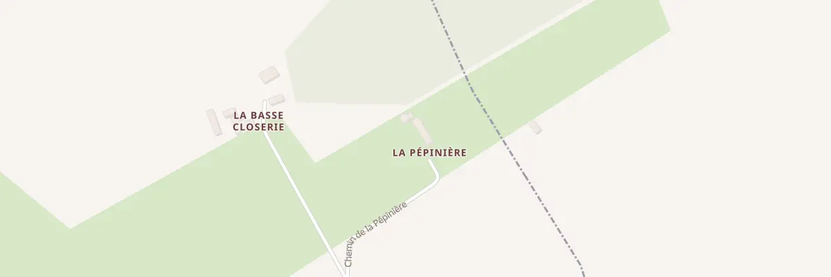 Plan du 5013 Les Pepinieres à Bellavilliers