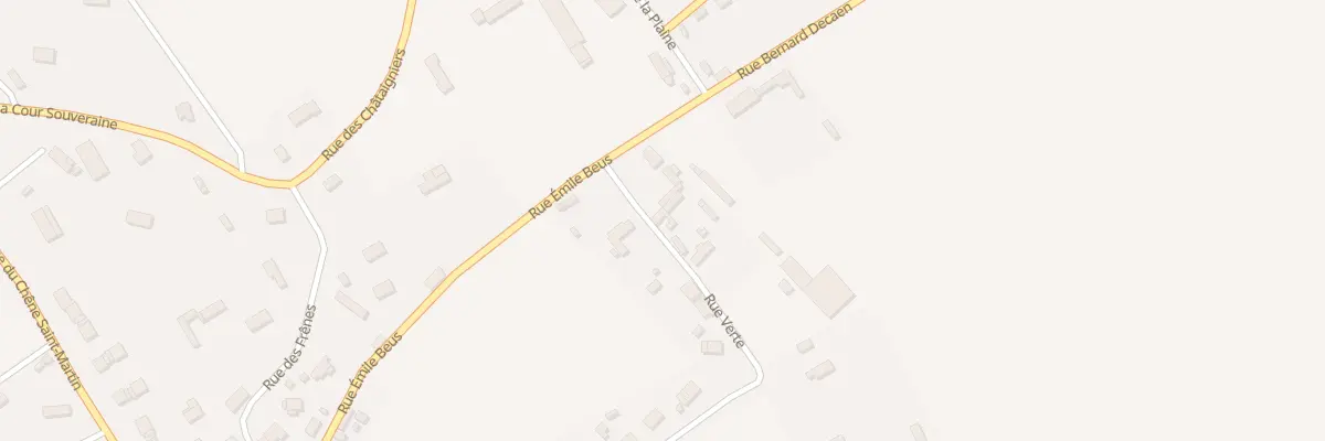 Plan du 20 Rue Verte à Thiétreville