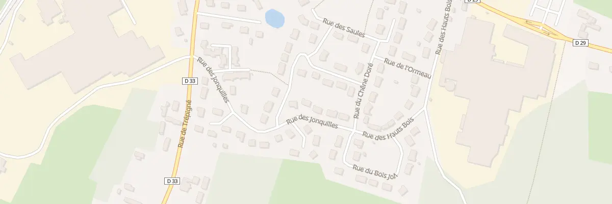 Plan du 5 Rue des Jonquilles à Tuffé Val de la Chéronne