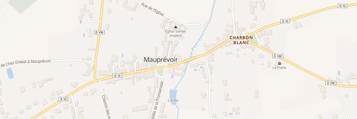 Plan du 4 Rue du Diamant à Mauprévoir