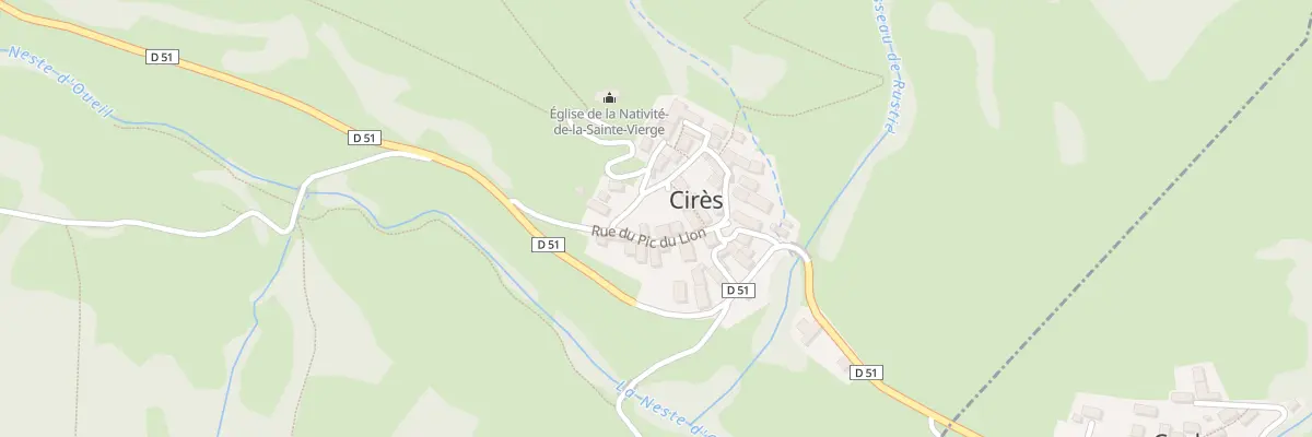 Plan du 20 Le Village à Cirès