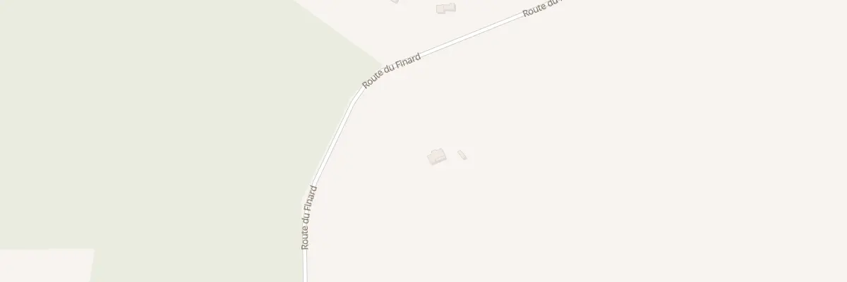 Plan du 1142 Rte du Finard à Beaufai