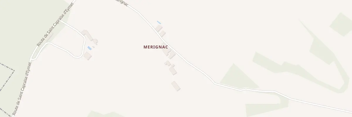 Plan du 5 Merignac à Saint-Perdoux