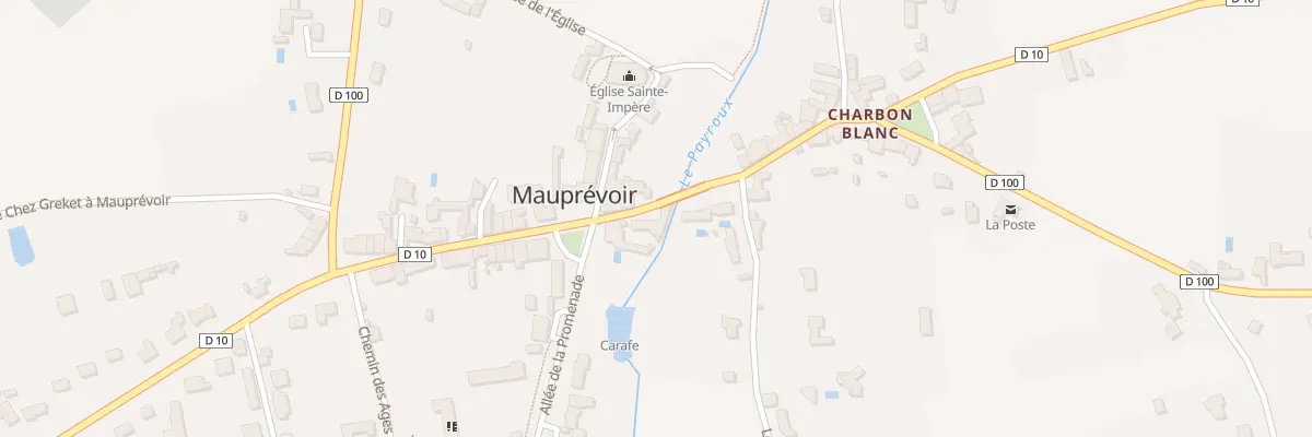 Plan du 5 Rue du Diamant à Mauprévoir