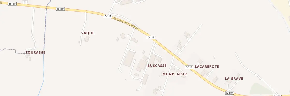 Plan du 1417 Av de la Plaine à Sainte-Colombe-en-Bruilhois