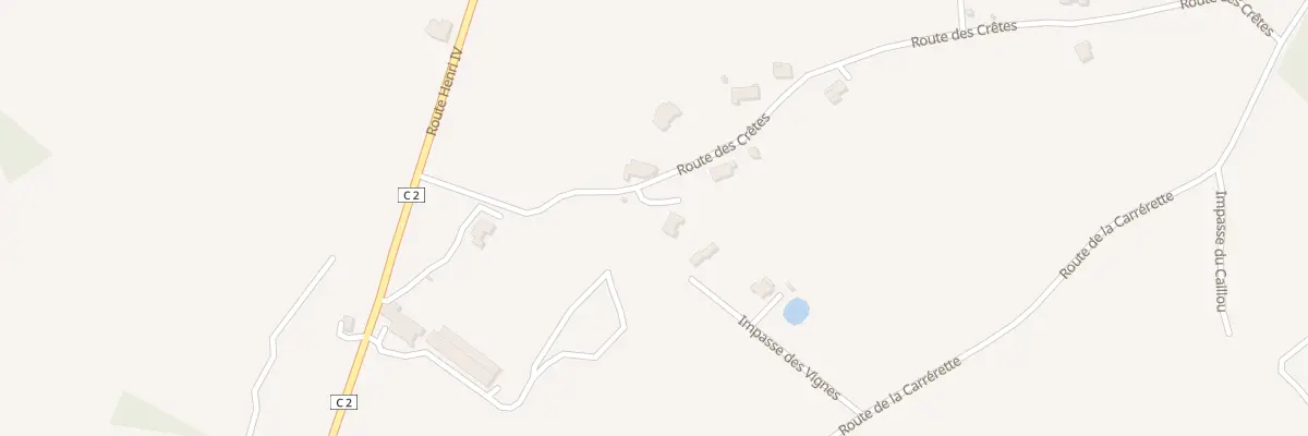 Plan du 180 Rte des Crêtes à Colombier