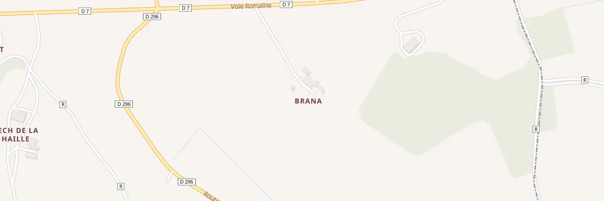 Plan du 429 Voie Romaine à Moncaut