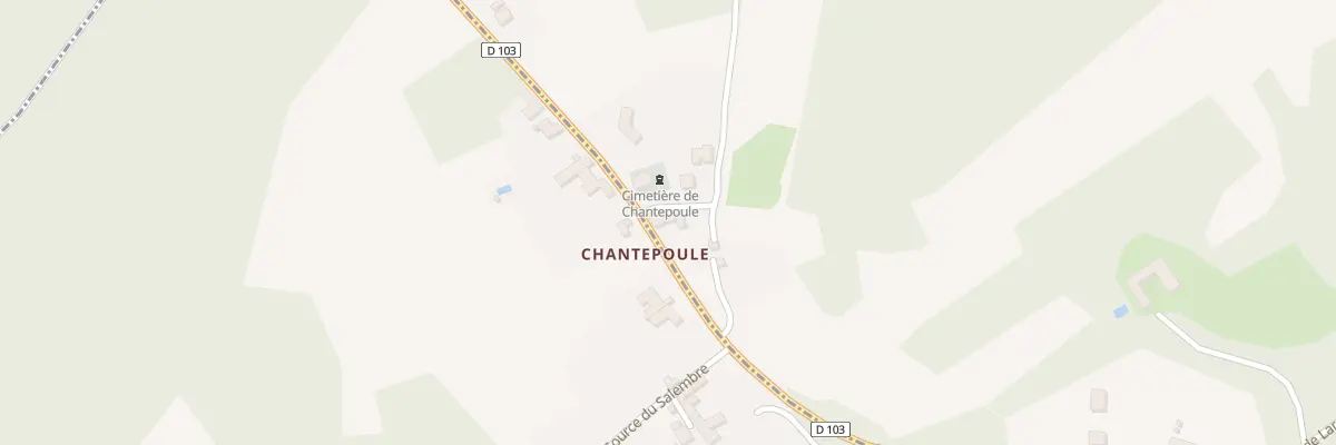 Plan du 4674 Rte des Plateaux à Tocane-Saint-Apre