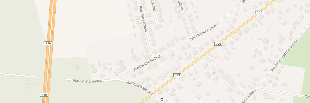 Plan du 2 Rue Pierre Fillaud à Châtellerault