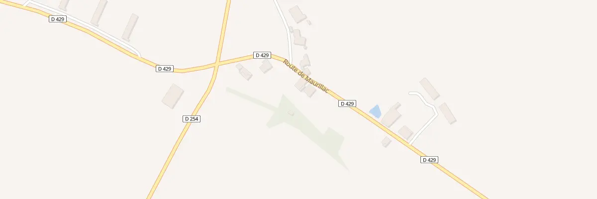 Plan du 1081 Rte de Maurillac à Ségalas
