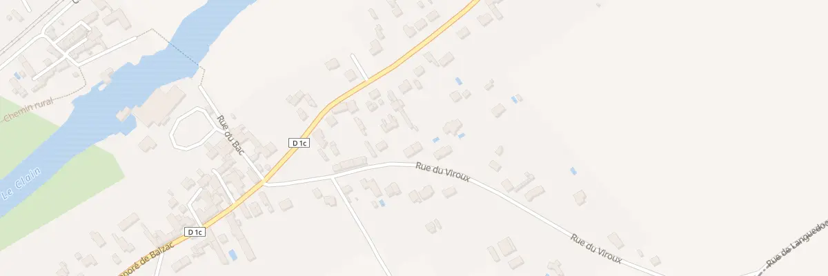Plan du 13 Rue du Viroux à Naintré
