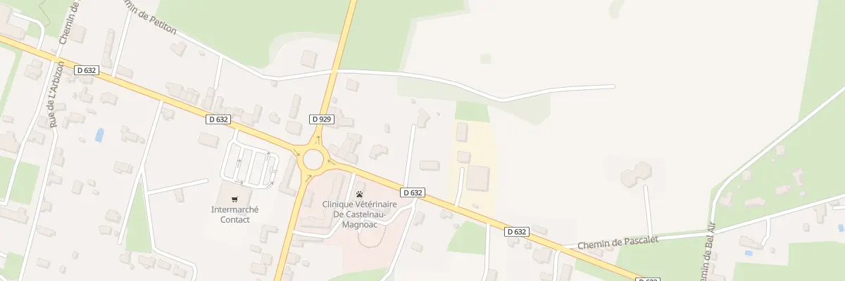 Plan du 7 Rte du Comminges à Castelnau-Magnoac