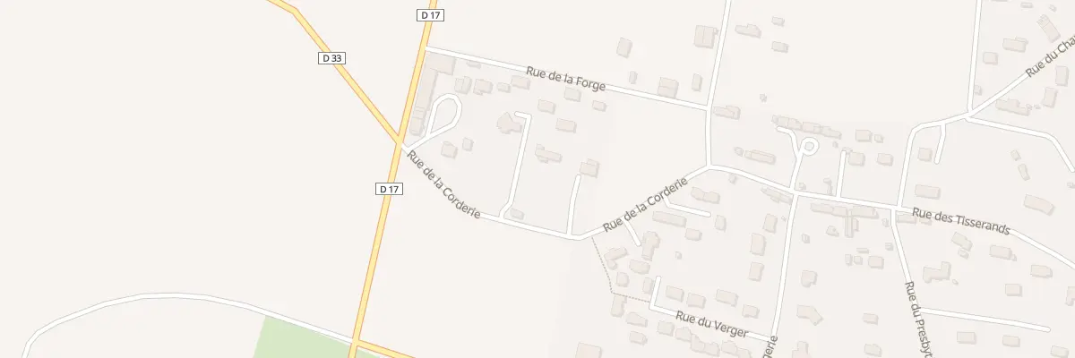 Plan du 7 Rue de la Corderie à Thérouldeville