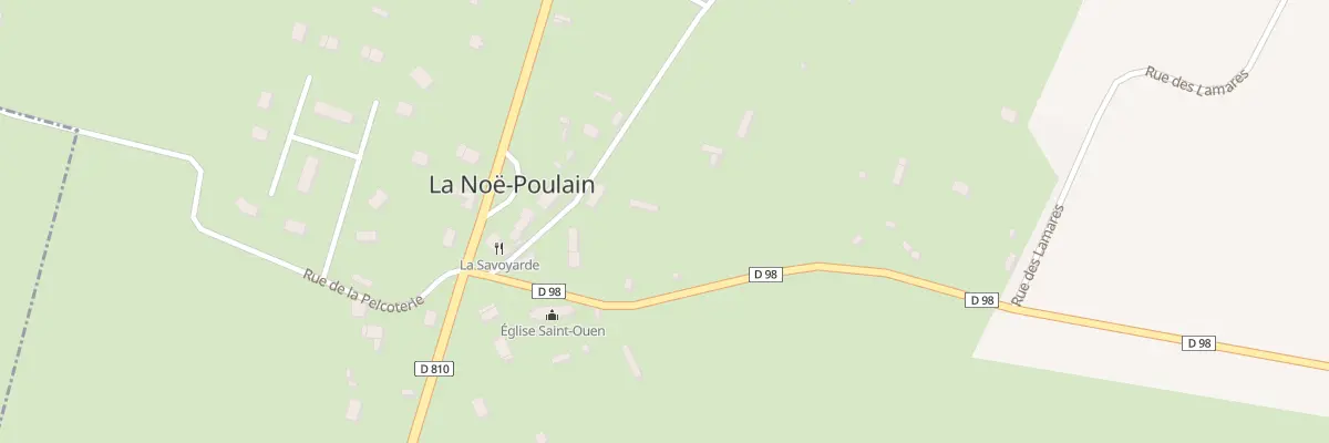 Plan du 103 Rue des Mierres à La Noë-Poulain