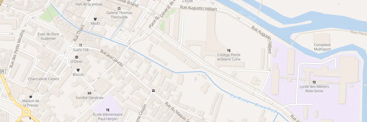 Plan du 9 Res Les Terrasses Rue Deportes à Pont-Audemer